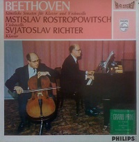 �Philips : Richter - Beethoven Cello Sonatas