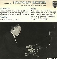 �Philips : Richter - Chopin, Liszt, Schubert