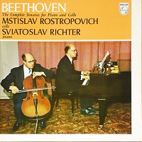 Philips Japan : Richter - Beethoven Cello Sonatas