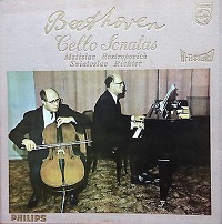 Philips Japan : Richter - Beethoven Cello Sonatas