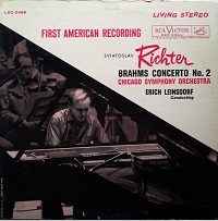 RCA Victor : Richter - Brahms Concerto No. 2