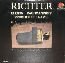 RCA : Richter - Rachmaninov, Ravel