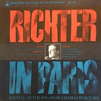�Vanguard Classics : Richter - Paris Recital