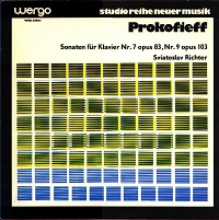 �Wergo : Richter - Prokofiev Sonatas 7 & 9