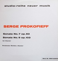 �Wergo : Richter - Prokofiev Sonatas 7 & 9