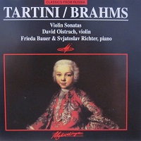 �ZYX Melodiya : Oistrakh - Tartini, Brahms
