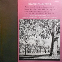 Vanguard : Mitchell - MacDowell Concerto No. 2, Sonata No. 4, Sketches