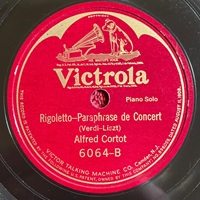 Victorola : Cortot - Liszt Rigoletto