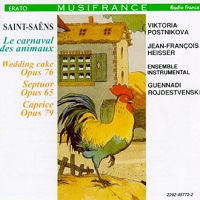 �Erato : Postnikova, Heisser - Saint-Saens Works
