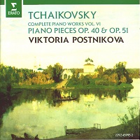 Erato : Postnikova - Tchaikovky Works Volume 06