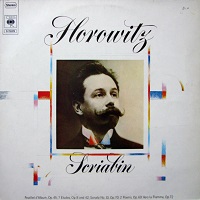 CBS : Horowitz - Scriabin Works