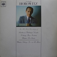 CBS : Horowitz - Beethoven, Chopin, Debussy