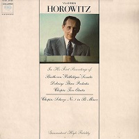 Columbia : Horowitz - Beethoven, Chopin, Debussy