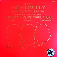 RCA : Horowitz - Liszt, Schumann, Rachmaninov