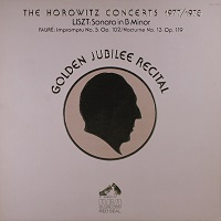 RCA Victor : Horowitz - Golden Jubilee Recital