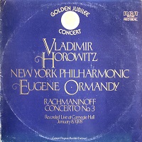 �RCA : Horowitz - Rachmaninov Concerto No. 3