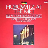 �RCA : Horowitz - At the Met
