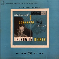 RCA Victor : Horowitz - Rachmaninov Concerto No. 3