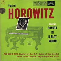 RCA Victor Records : Horowitz - Brahms, Schumann