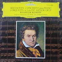 Deutsche Grammophon : Kempff - Beethoven Concerto No. 3