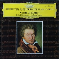 Deutsche Grammophon : Kempff - Beethoven Concerto No. 3