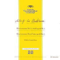 Deutsche Grammophon : Kempff - Beethoven Sonatas 5 & 6