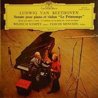 Deutsche Grammophon Prestige : Kempff  - Beethoven Violin Sonata No. 5, Variations