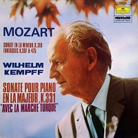 �Deutsche Grammophon Privilege : Kempff - Mozart Sonatas, Fantasia