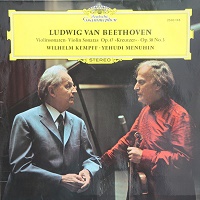 Deutsche Grammophon Stereo : Kempff  - Beethoven Violin Sonatas 8 & 9