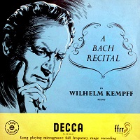 Decca : Kempff - Kempff Bach Transcriptions