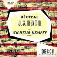 Decca : Kempff - Kempff Bach Transcriptions