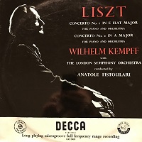 Decca : Kempff - Liszt Concertos 1 & 2