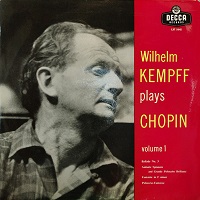 �Decca : Kempff - Chopin Works Volume 01