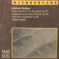 �Hunt Productions : Kapell - Brahms Concerto No. 1
