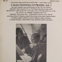 �Discocorp : Kapell, Istomin, Horszowski - Prades Festival