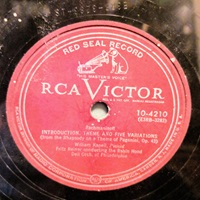 RCA Victor : Kapell - Rachmaninov Rhapsody on a Theme by Paganini